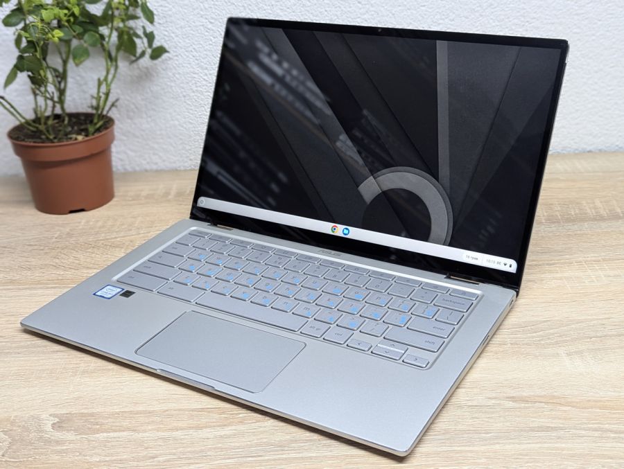 Ноутбук Б/В ASUS Chromebook Flip C434T, Intel Core m3-8100Y, DDR3 8 GB, SSD 64GB, 14" Full HD Сенсор