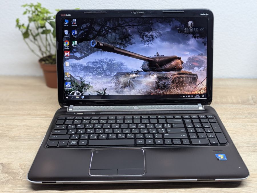 Ноутбук Б/В HP Pavilion dv6, Intel Core i7-2630QM, DDR3 8 GB, SSD 256GB, AMD Radeon HD 6700, 15.6" HD