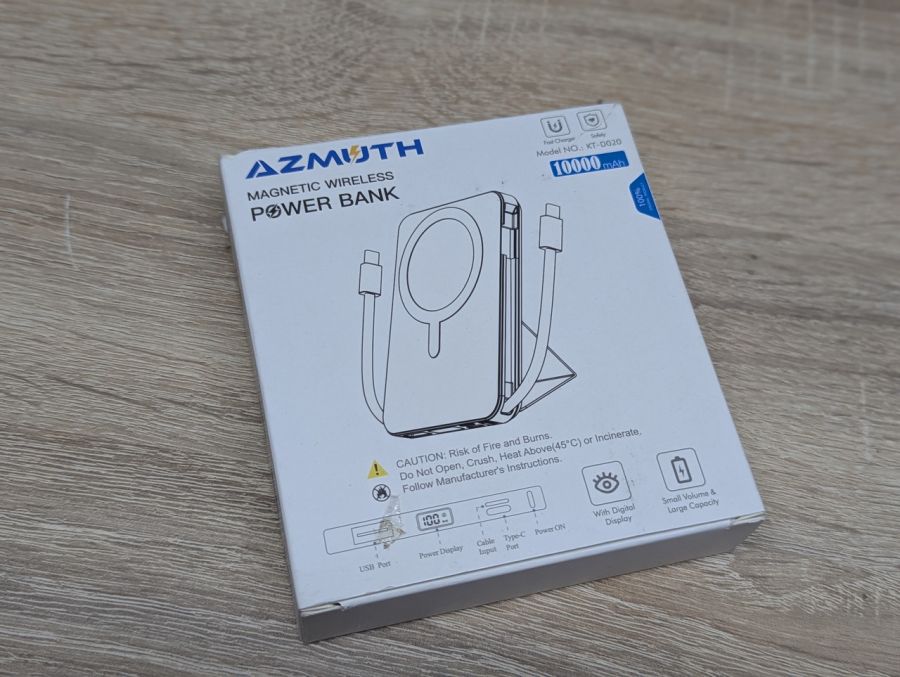 Новий Повербанк Azmuth KT-D020 10 000 мАг