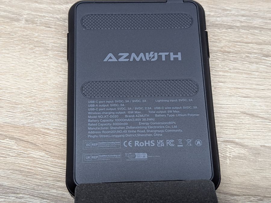 Новий Повербанк Azmuth KT-D020 10 000 мАг