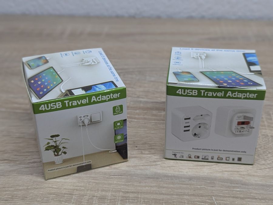 Новий Туристичний адаптер Redagod 6в1 4USB 2шт