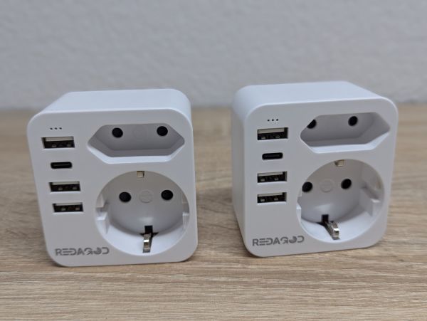 Новий Туристичний адаптер Redagod 6в1 4USB 2шт
