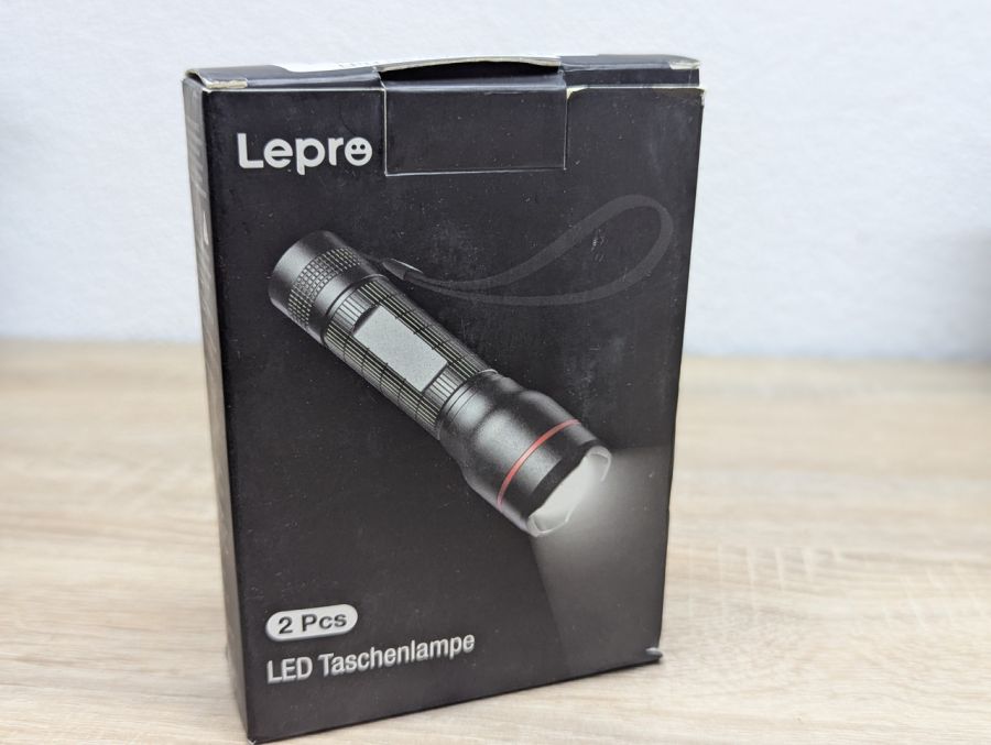 Новий Набір 2 кишенькових світлодіодних ліхтариків Lepro