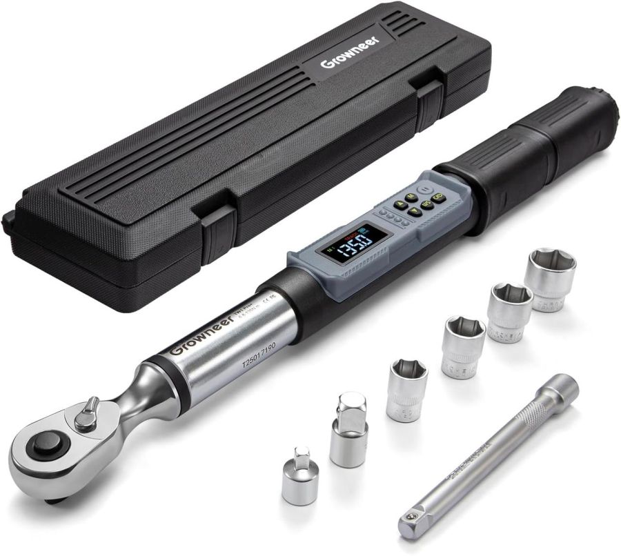 Новий Цифровий динамометричний ключ Growneer Nex TW1 Max 1/2",200 Н·м