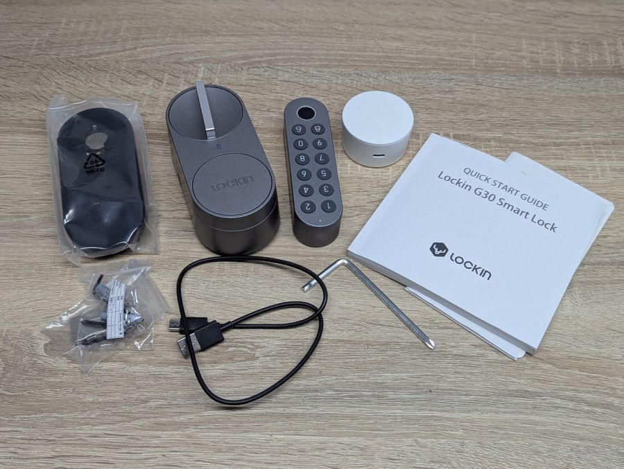 Новий Розумний замок Lockin G30 Smart Lock з бездротовою клавіатурою