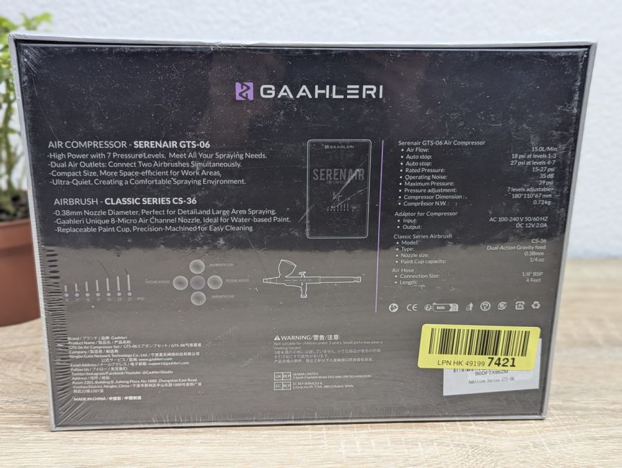Новий Набір для аерографії Gaahleri Ambition Series GTS-06