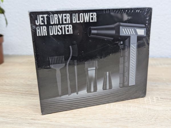 Новий Акумулятора повітродувка Jet Dryer Blower Air Duster