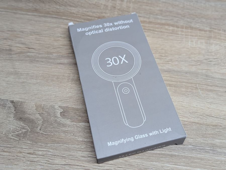 Новий Ручна лупа 30X з LED-підсвічуванням