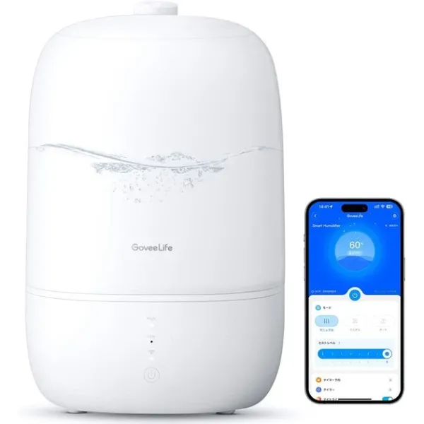 Новий Pозумний зволожувач повітря GoveeLife H714E 3л