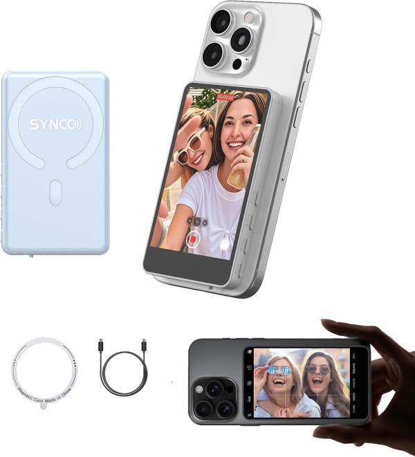 Новий Бездротовий селфі-монітор SYNCO XView M4