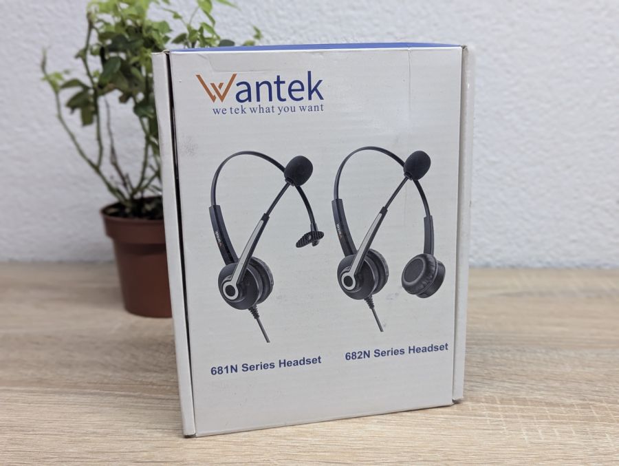 Новий Гарнітура Wantek 681N з мікрофоном