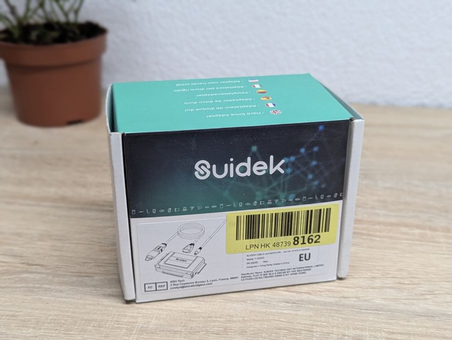 Новий Універсальний адаптер жорстких дисків SUIDEK USB-C to SATA/IDE
