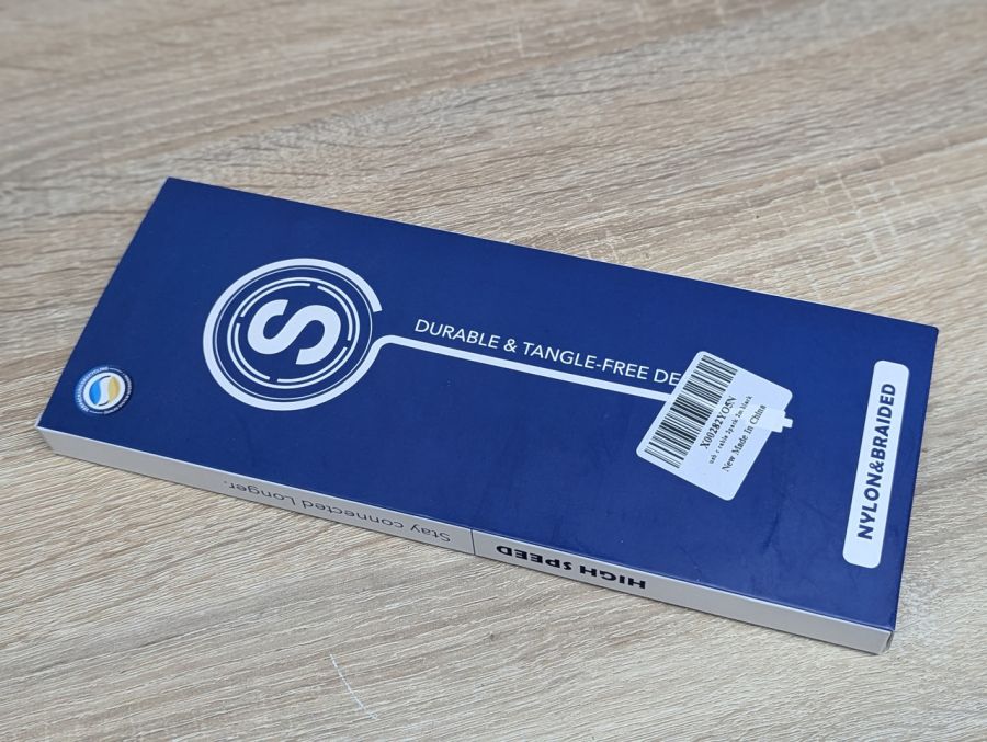 Новий Cпіральний кабель USB-C 2 шт