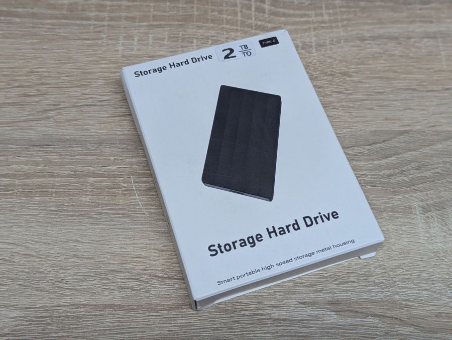 Новий Зовнішній портативний SSD-накопичувач 2Tb