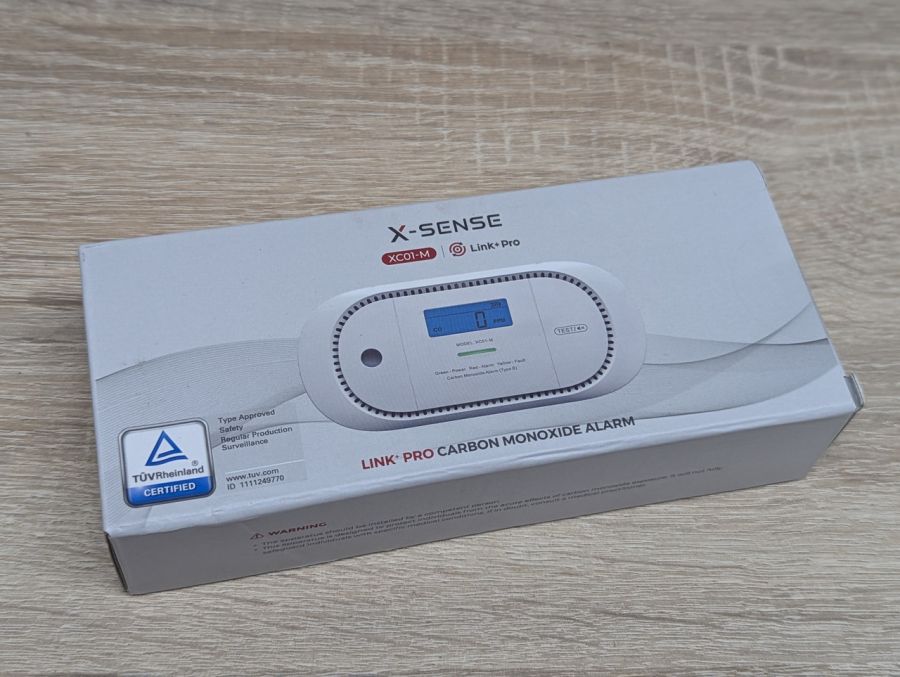 Новий Бездротовий сигналізатор чадного газу X-Sense XC01-M Link+ Pro