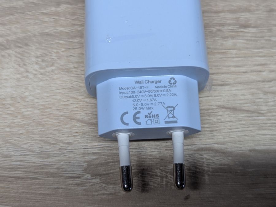 Новий Комплект мережевих зарядних пристроїв 25W USB Type-C — Lightning