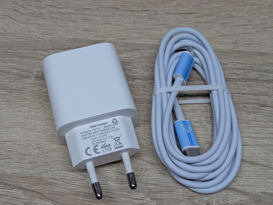 Новий Мережевий зарядний пристрій 25W USB Type-C — Lightning