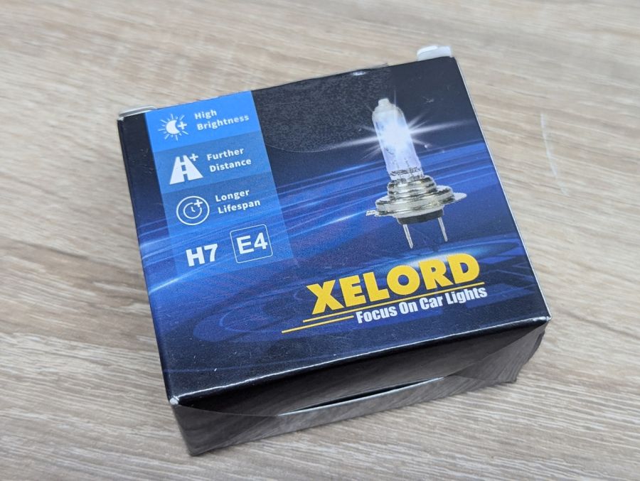 Новий Галогенні автомобільні лампи Xelord H7 12В 55Вт