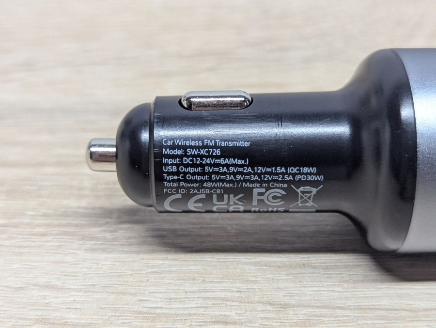 Новий Автомобільний бездротовий FM-трансмітер Syncwire SW-XC726