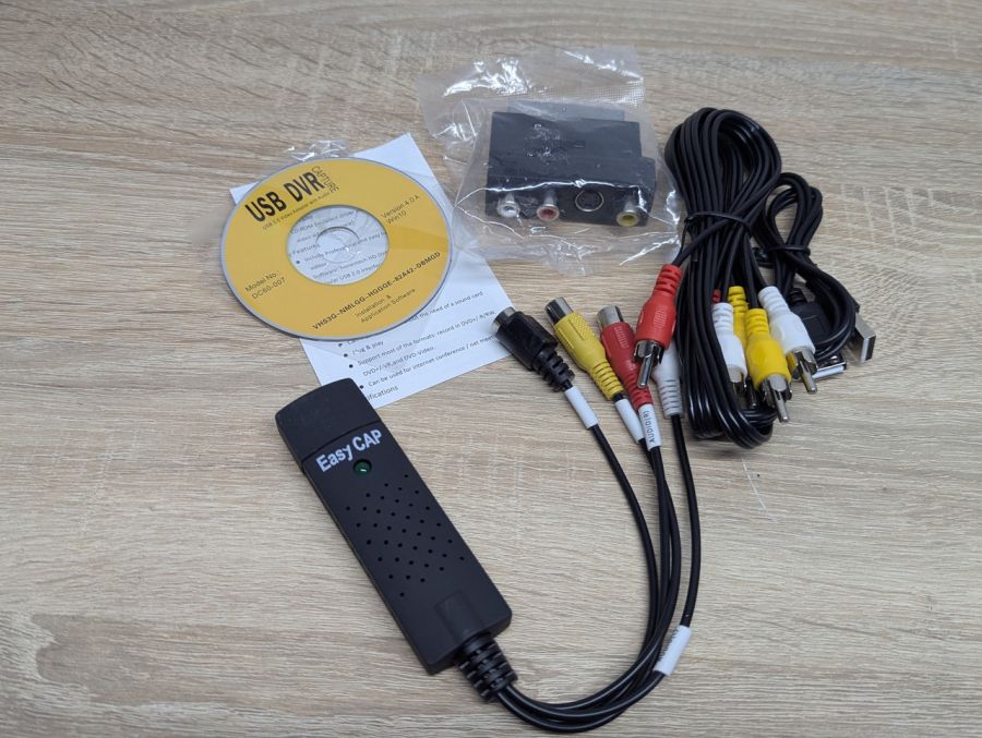 Новий Карта відеозахвату EasyCAP USB 2.0
