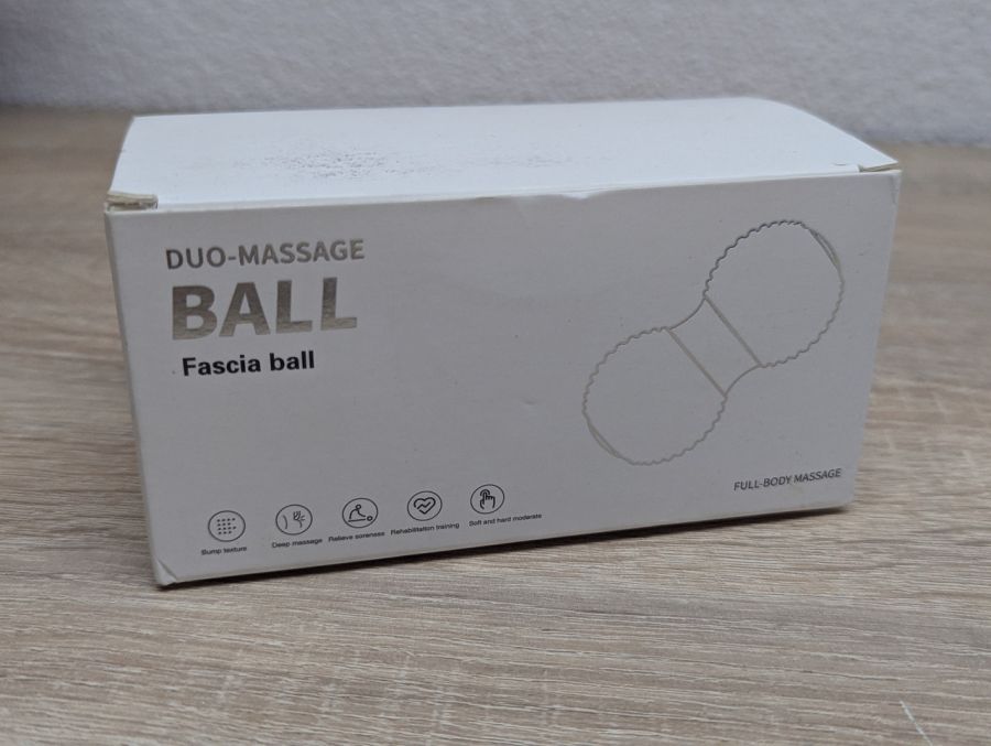 Новий Подвійний масажний м'яч Fascia ball