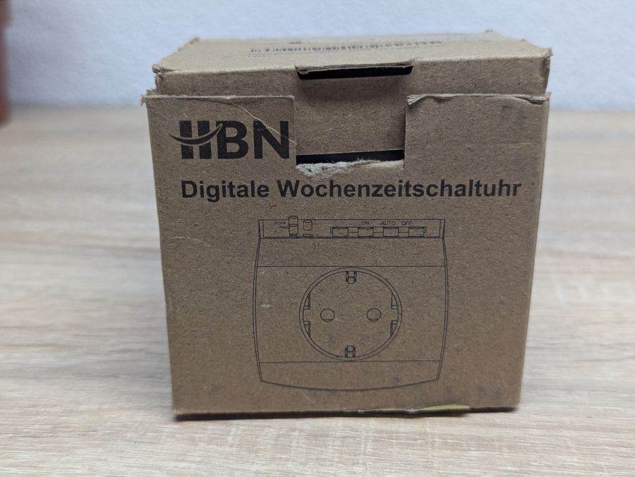 Новий Цифровий тижневий таймер-розетка HBN BND-50/SG3