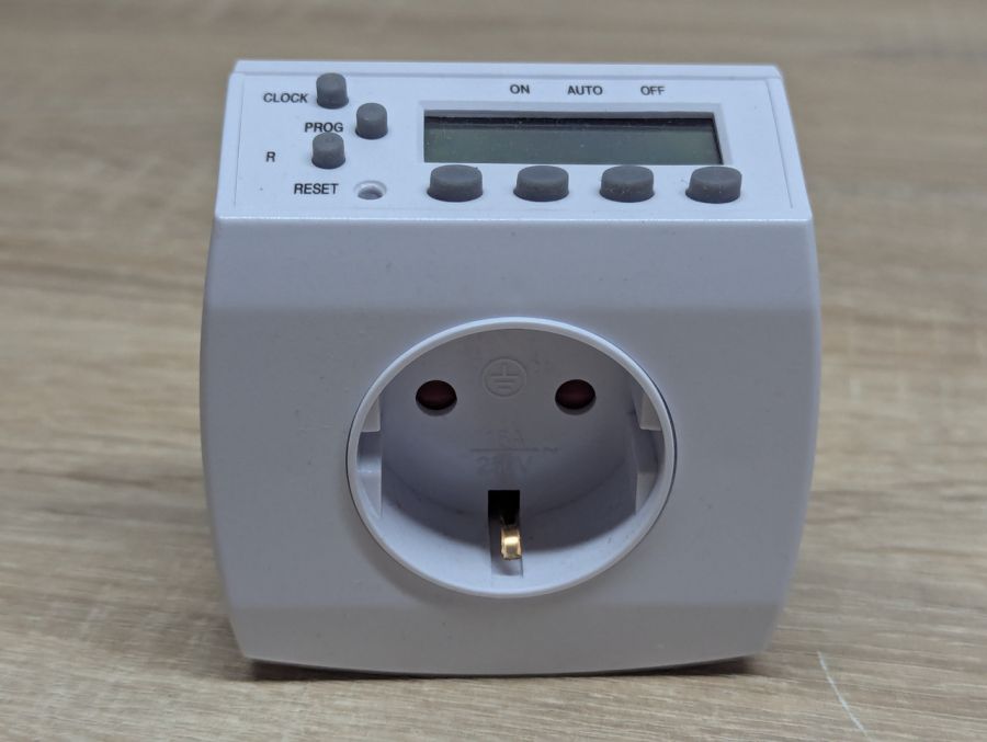 Новий Цифровий тижневий таймер-розетка HBN BND-50/SG3