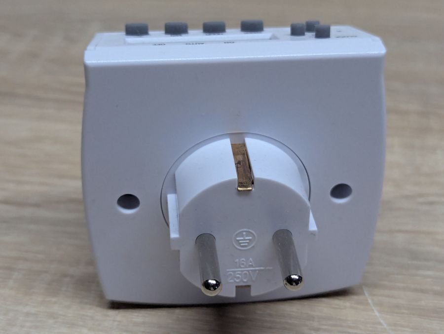 Новий Цифровий тижневий таймер-розетка HBN BND-50/SG3