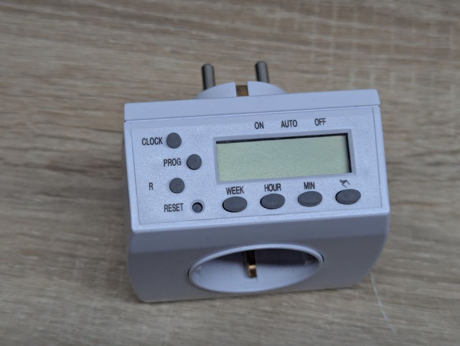 Новий Цифровий тижневий таймер-розетка HBN BND-50/SG3