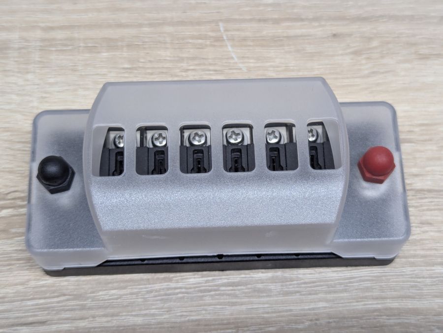 Новий Універсальний 6-позиційний блок запобіжників 32V