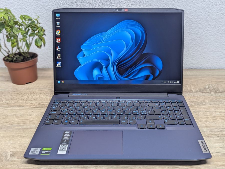 Ноутбук Б/В Lenovo IdeaPad Gaming 3 15IMH05, Intel Core i5-10300H, DDR4 16 GB, SSD 512GB + SSD 512GB, NVIDIA GeForce GTX 1650 4Gb, 15" Full HD