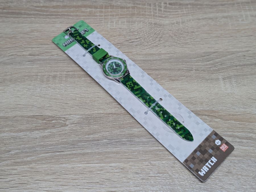 Новий Дитячий наручний годинник Minecraft Creeper