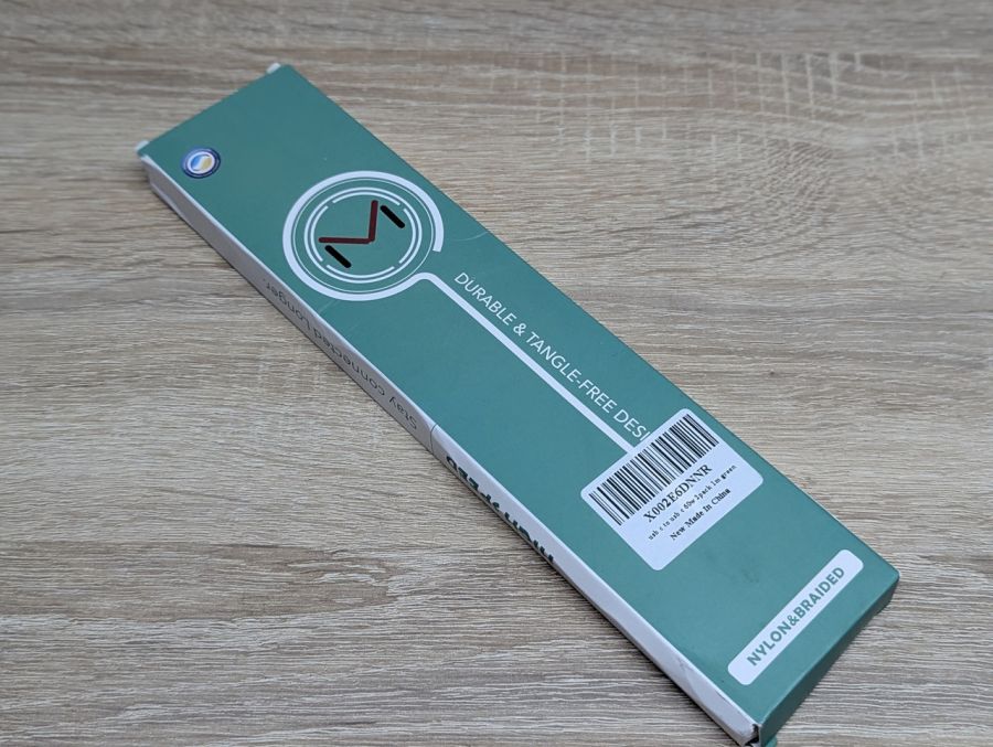 Новий Нейлоновий кабель MaxGroup USB Tepe-C\Type-C 60W 2шт 1м