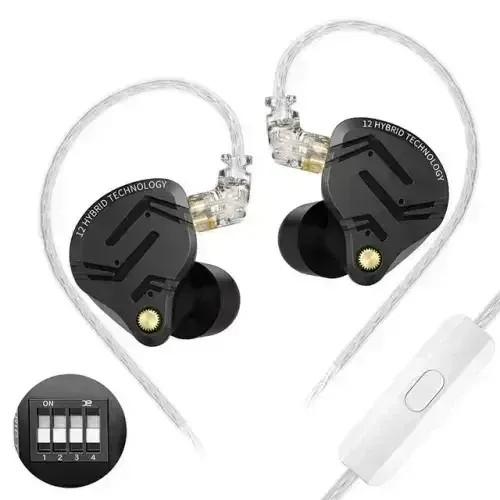 Новий Дротові навушники Knowledge Zenith KZ ZS12 PRO X