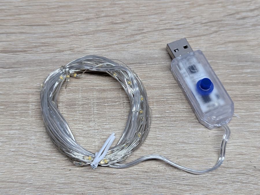 Новий Cвітлодіодна гірлянда «роса» з USB-живленням 5м