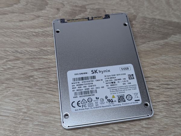 Б/В SSD SK hynix SC401 512GB 2.5*