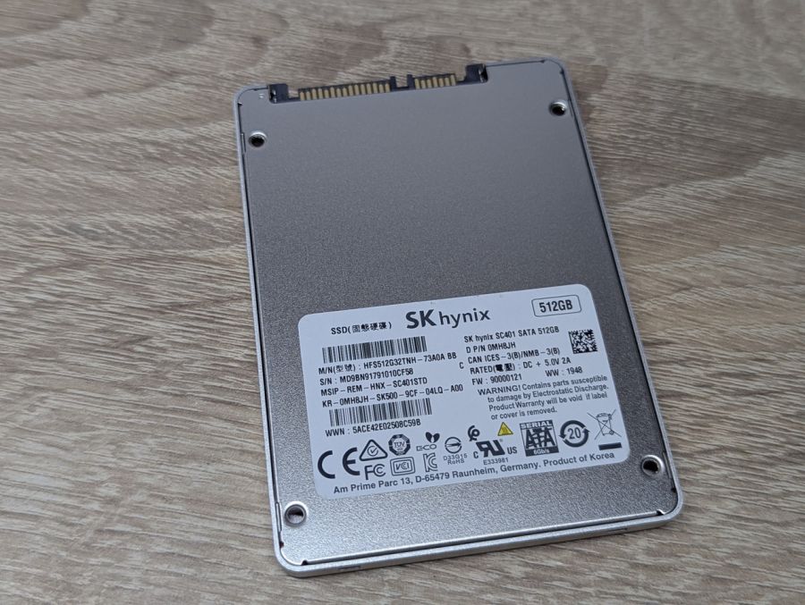 Б/В SSD SK hynix SC401 512GB 2.5* [ProductHub SKU SC401]