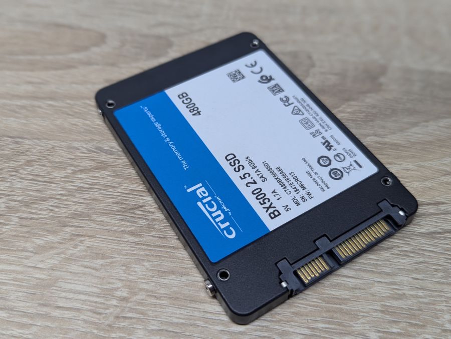 Б/В SSD Crucial BX500 480 ГБ 2.5"