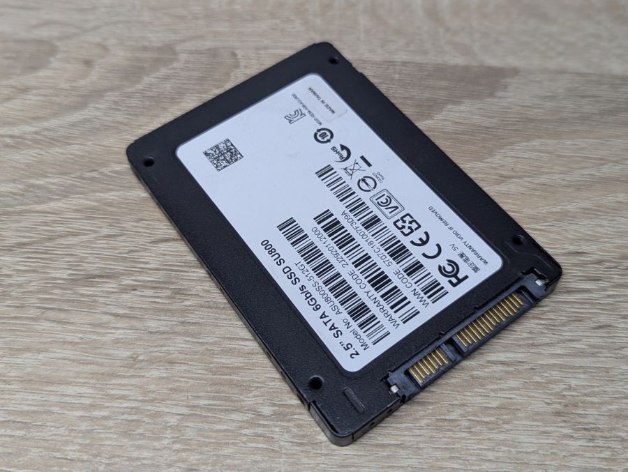 Б/В SSD ADATA Ultimate SU800 512 ГБ 2.5"Життя 98%