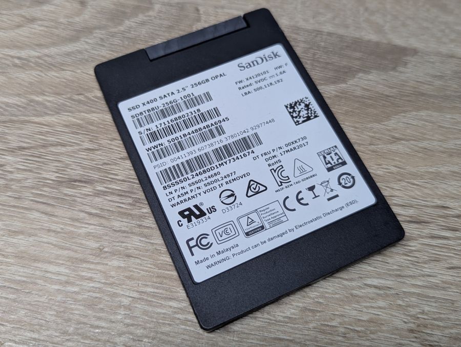 Б/В SSD SanDisk X400 2.5" 256GB