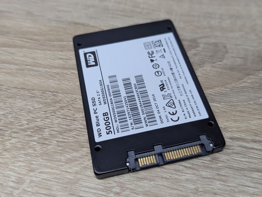 Б/В SSD WD Blue PC 500Gb 2.5"