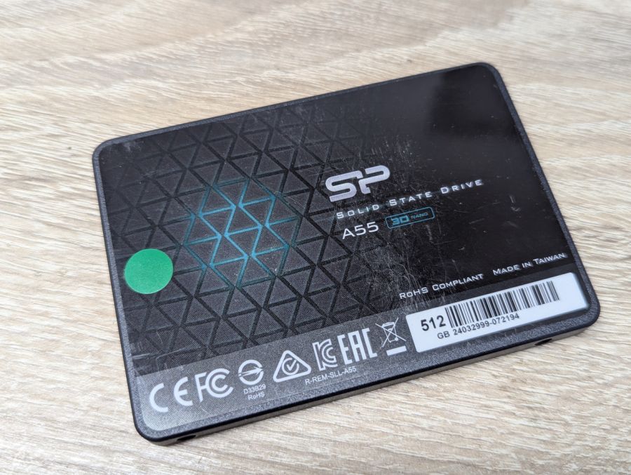 Б/В SSD Silicon Power A55 512 ГБ 2.5"