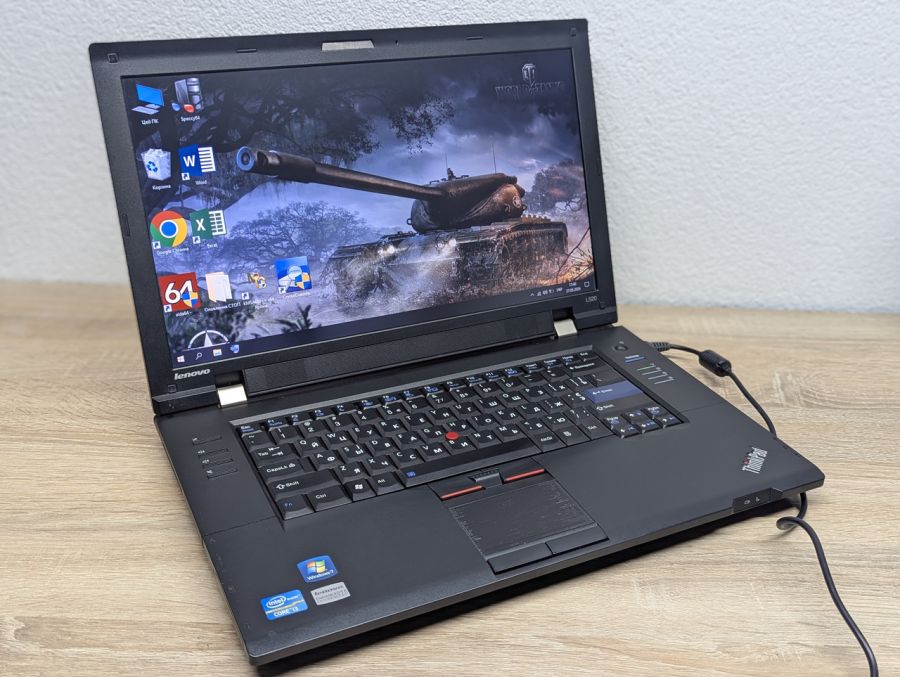 Ноутбук Б/В Lenovo L520, Intel Core i3-2330M, DDR3 8 GB, SSD 128GB, 15.6" HD