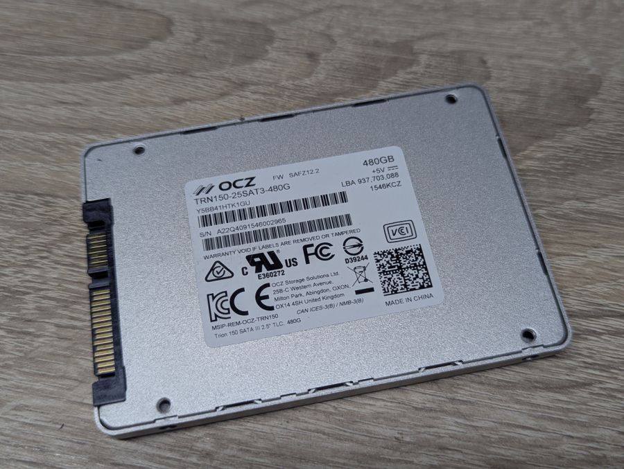 Б/В SSD OCZ Trion 150 480 ГБ 2.5"