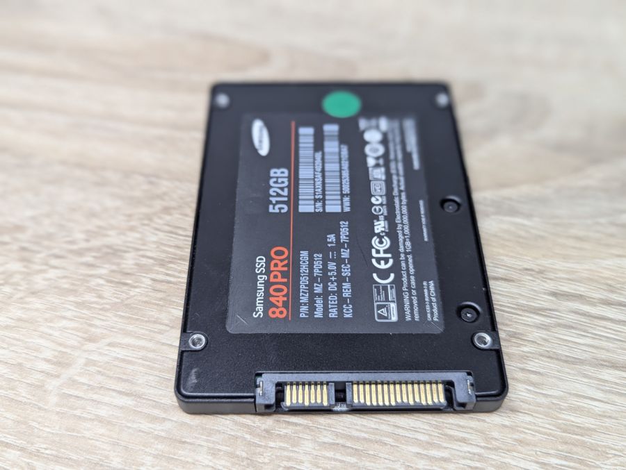 Б/В SSD Samsung 840 PRO 512Gb 2.5"
