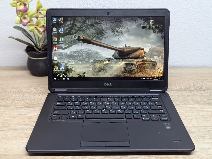 Ноутбук Б/В Dell Latitude E7450, Intel Core i5-5300U, DDR3 8 GB, SSD 128GB, 14" Full HD