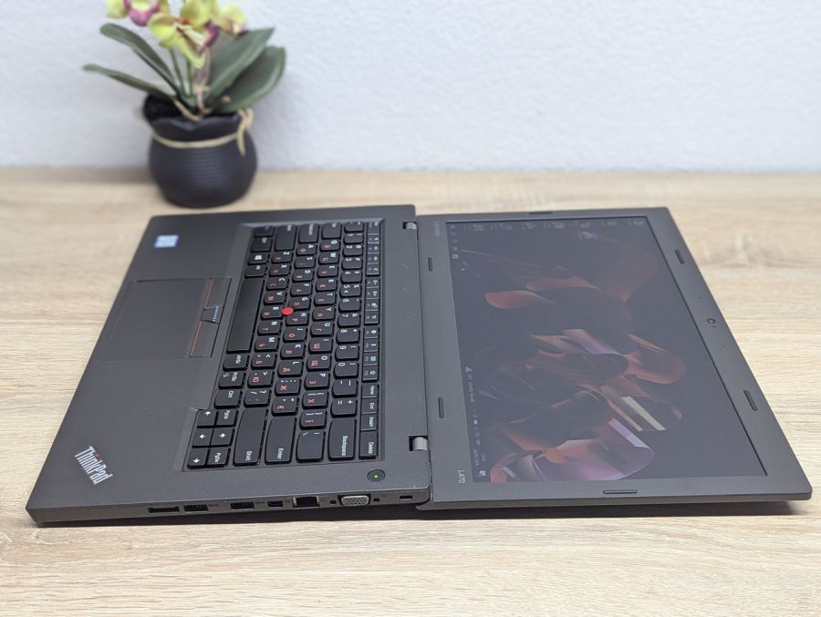 Ноутбук Б/В Lenovo L470, Intel Core i5-7300U, DDR4 8 GB, SSD 128GB, 14" Full HD