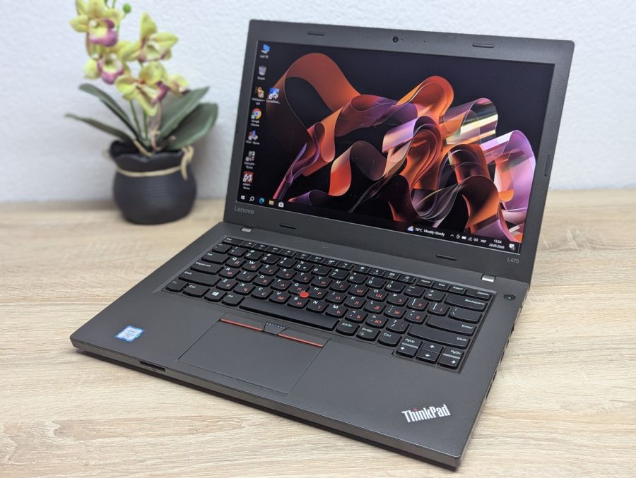 Ноутбук Б/В Lenovo L470, Intel Core i5-7300U, DDR4 8 GB, SSD 128GB, 14" Full HD