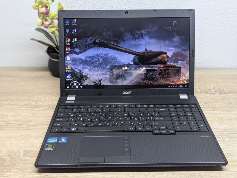 Ноутбук Б/В Acer TravelMate 5760G, Intel Core i5-2410M, DDR3 8 GB, SSD 256GB, NVIDIA GeForce GT 520M 1Gb, 15.6" [ProductHub SKU Acer186]