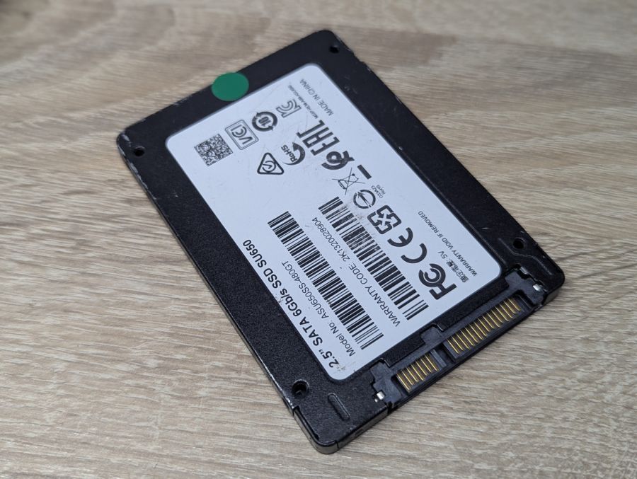 Б/В SSD ADATA Ultimate SU650 480 ГБ 2.5"